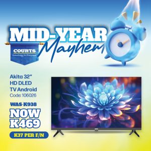 Akita 32" HD DLED TV Android