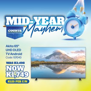 Akita 65"UHD DLED TV Android
