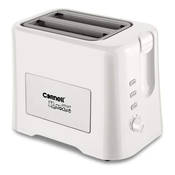Cornell 2Slice pop up toaster, white CTEDC2000WH